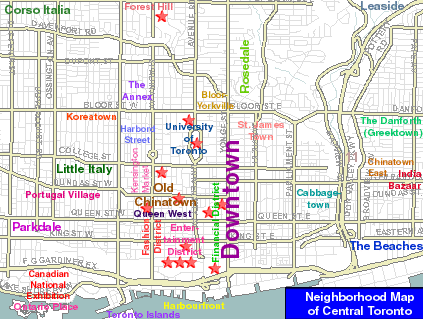 Toronto Neighborhood Map